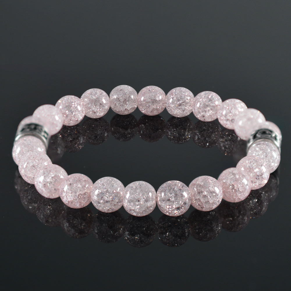   dames armband basic Heaven is a Dream, rose, roestvrij staal tussenstuk Jayc's  