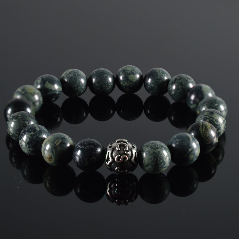 Heren armband Vert fonce II